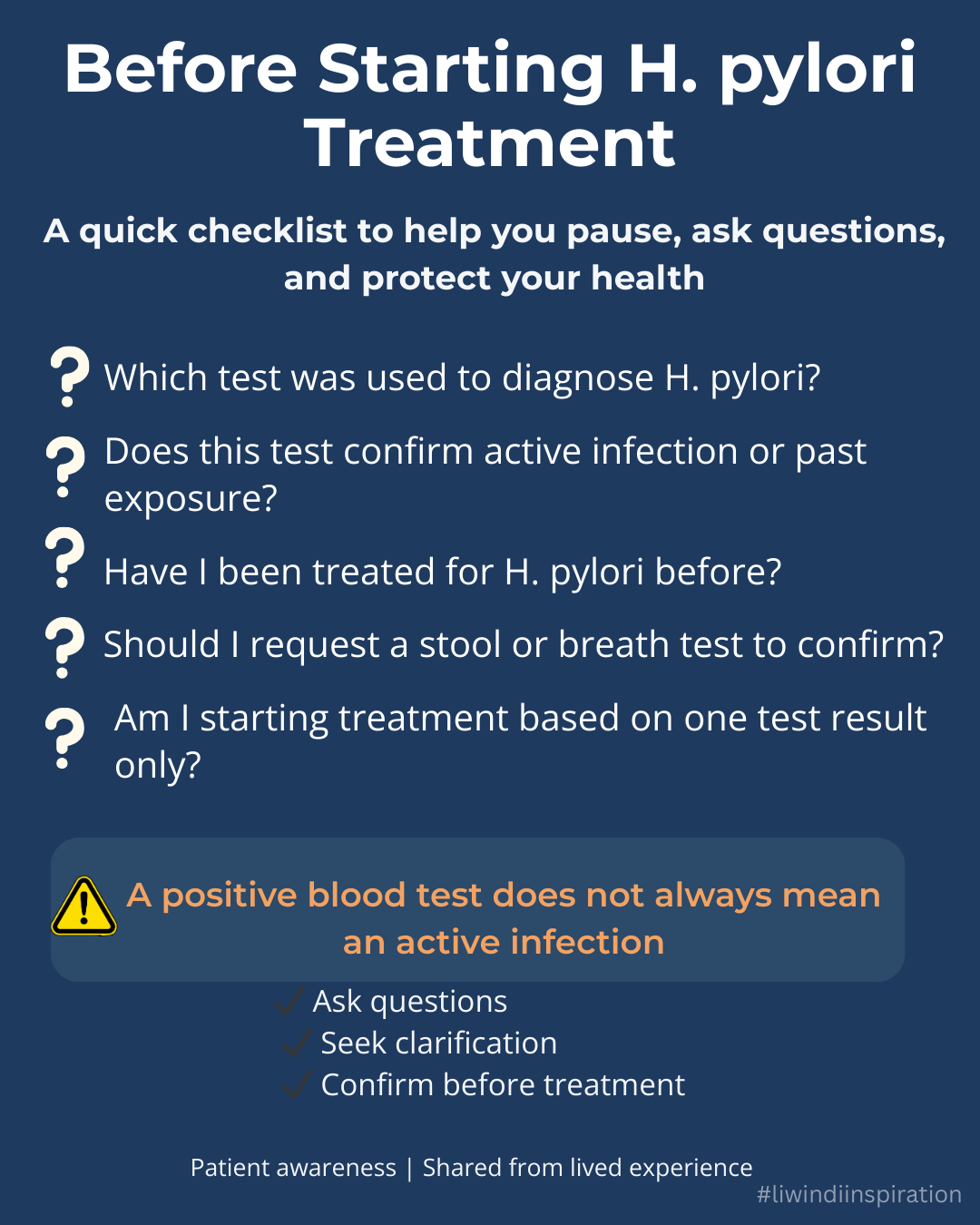 H. pylori Blood Test Positive But No Infection: My Experience and What Patients Should Know